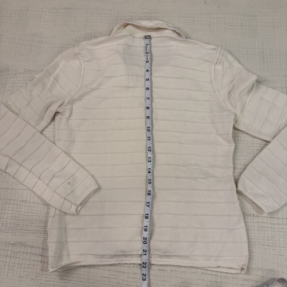 Armani Collezioni Sweater Women's 6 Button Front Cashmere Blend Cardigan Giorgio - Picture 7 of 12